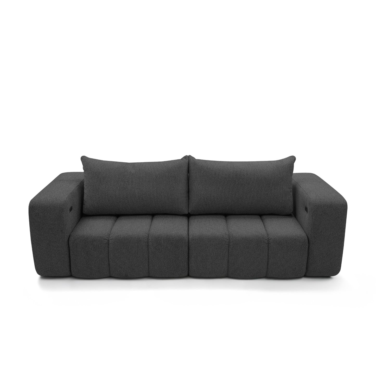 Sofa z elektrycznym wysuwem siedzisk Bern