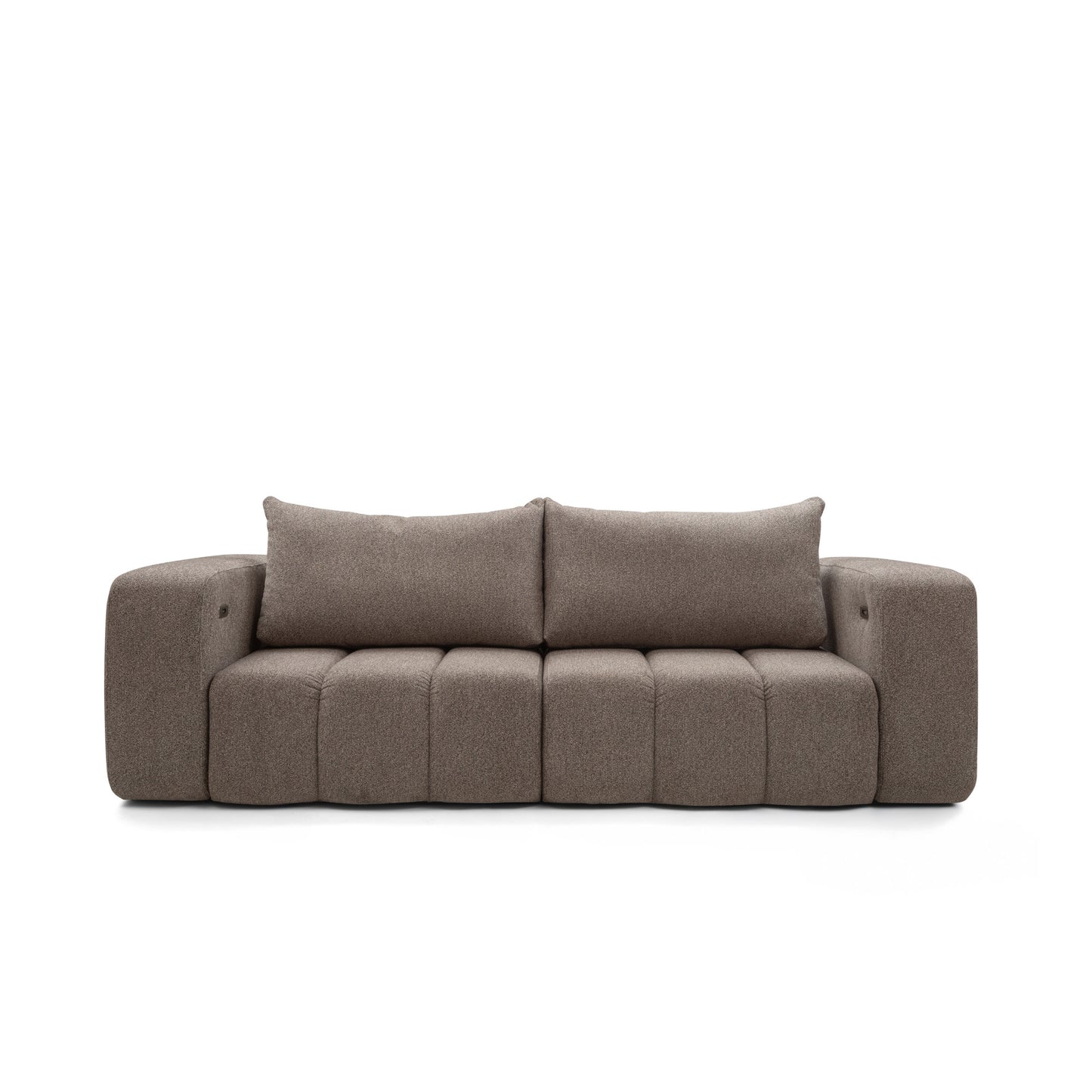 Sofa z elektrycznym wysuwem siedzisk Bern