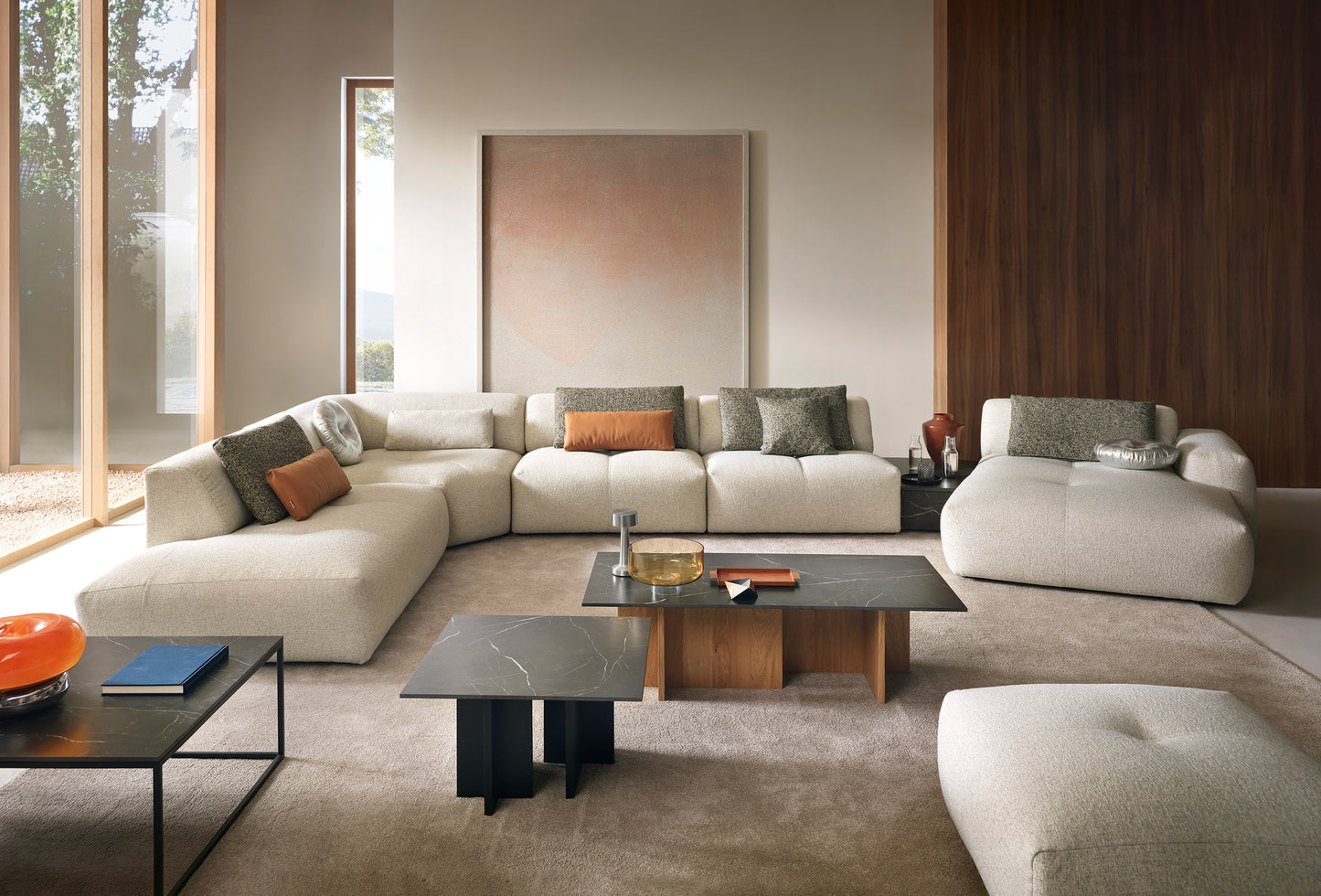 Calm modular corner sofa