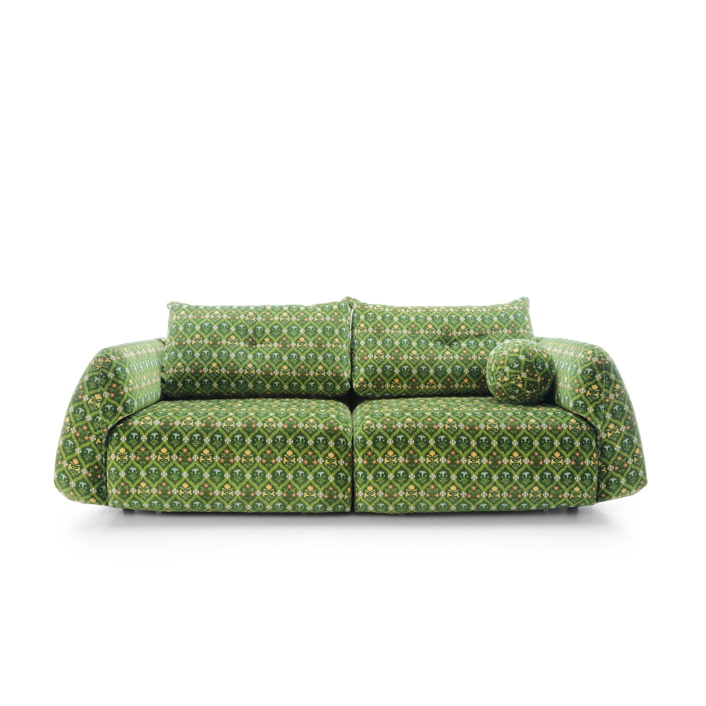 Sofa z elektrycznym wysuwem siedzisk Camira × Tyszka