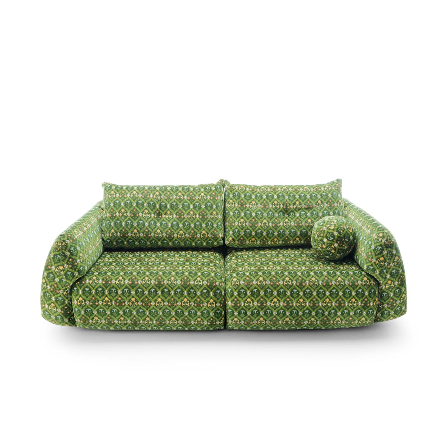 Sofa z elektrycznym wysuwem siedzisk Camira × Tyszka