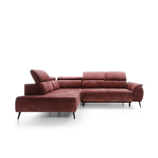 Corner sofa with electric seat extension Genova II