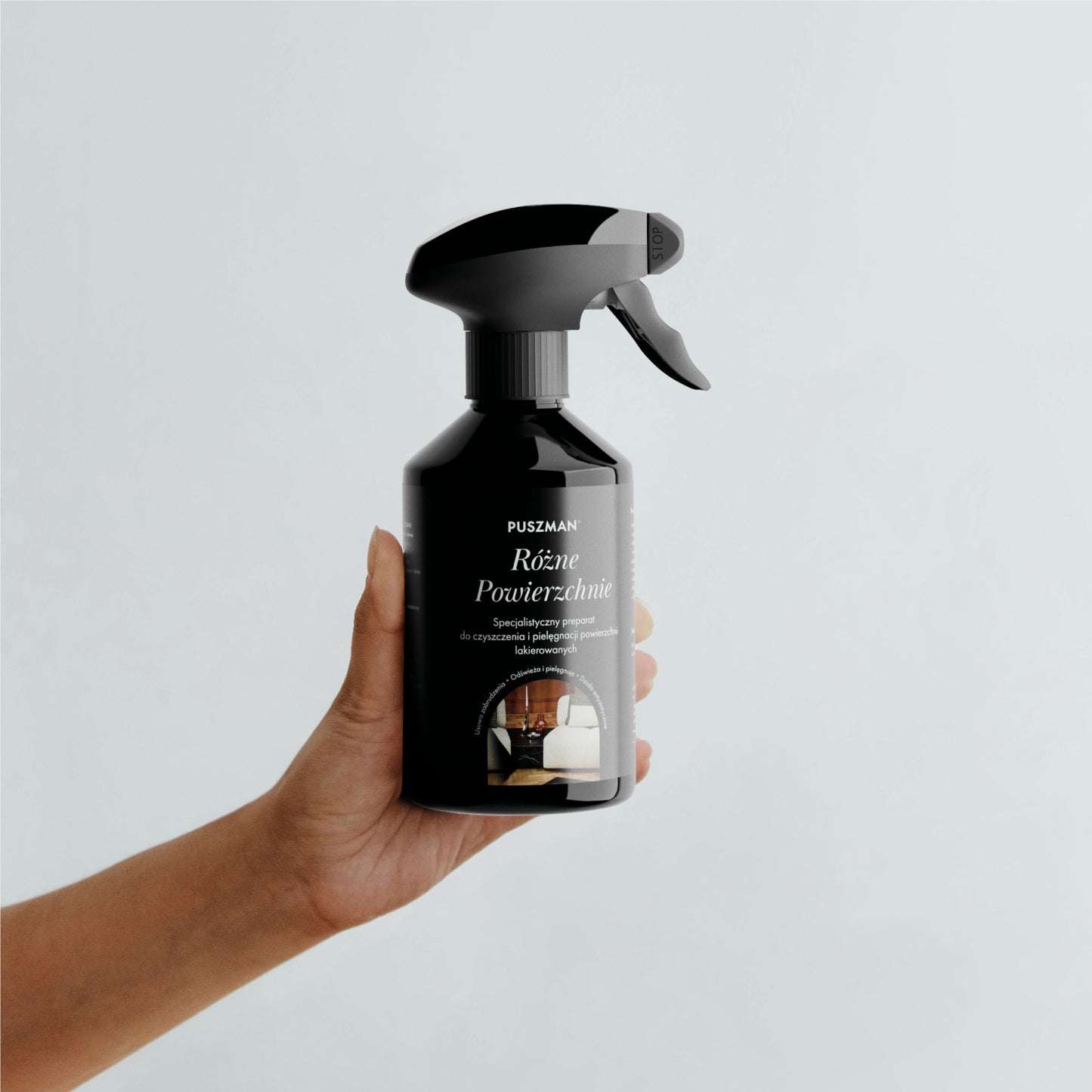 A specialized preparation for cleaning and caring for painted surfaces.