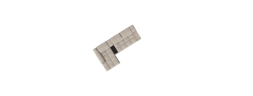 Canapé d'angle modulaire Bloom