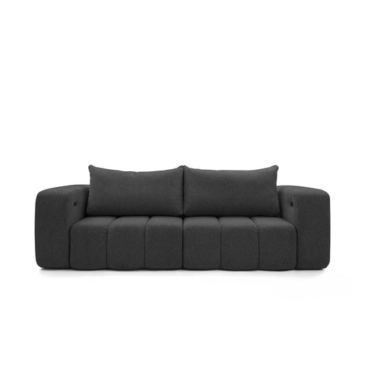Sofa z elektrycznym wysuwem siedzisk Bern