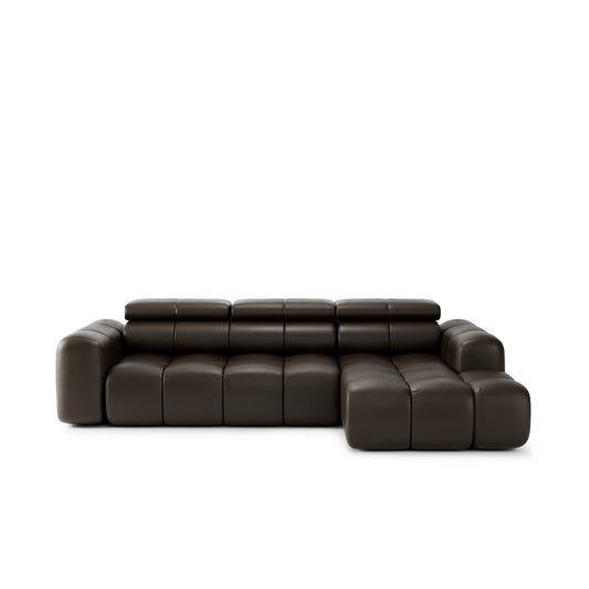 Narożnik modułowy z elektrycznym wysuwem siedzisk Bloom