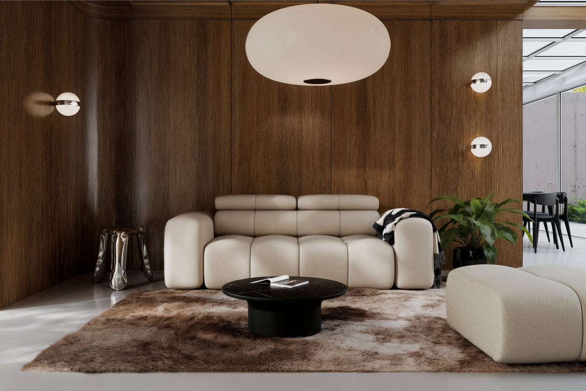 Sofa modułowa z elektrycznym wysuwem siedzisk Bloom