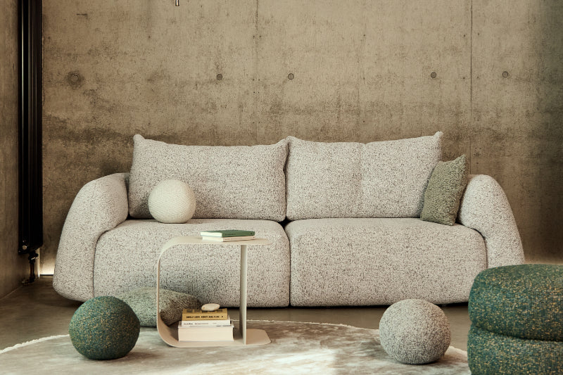 Sofa with electric seat extension Camira × Tyszka