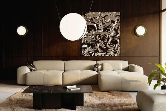 Calm modular corner sofa