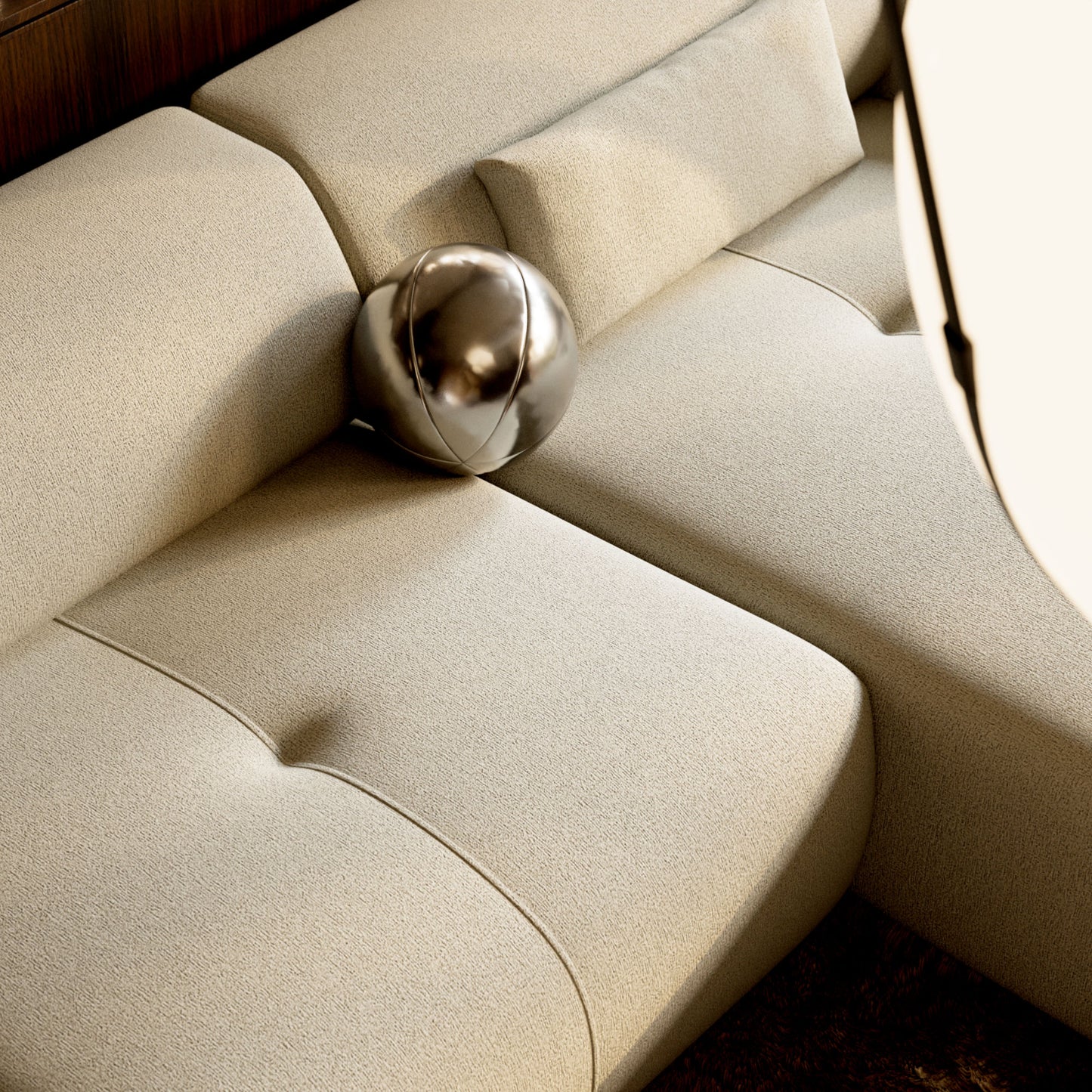 Canapé d'angle modulable Calm