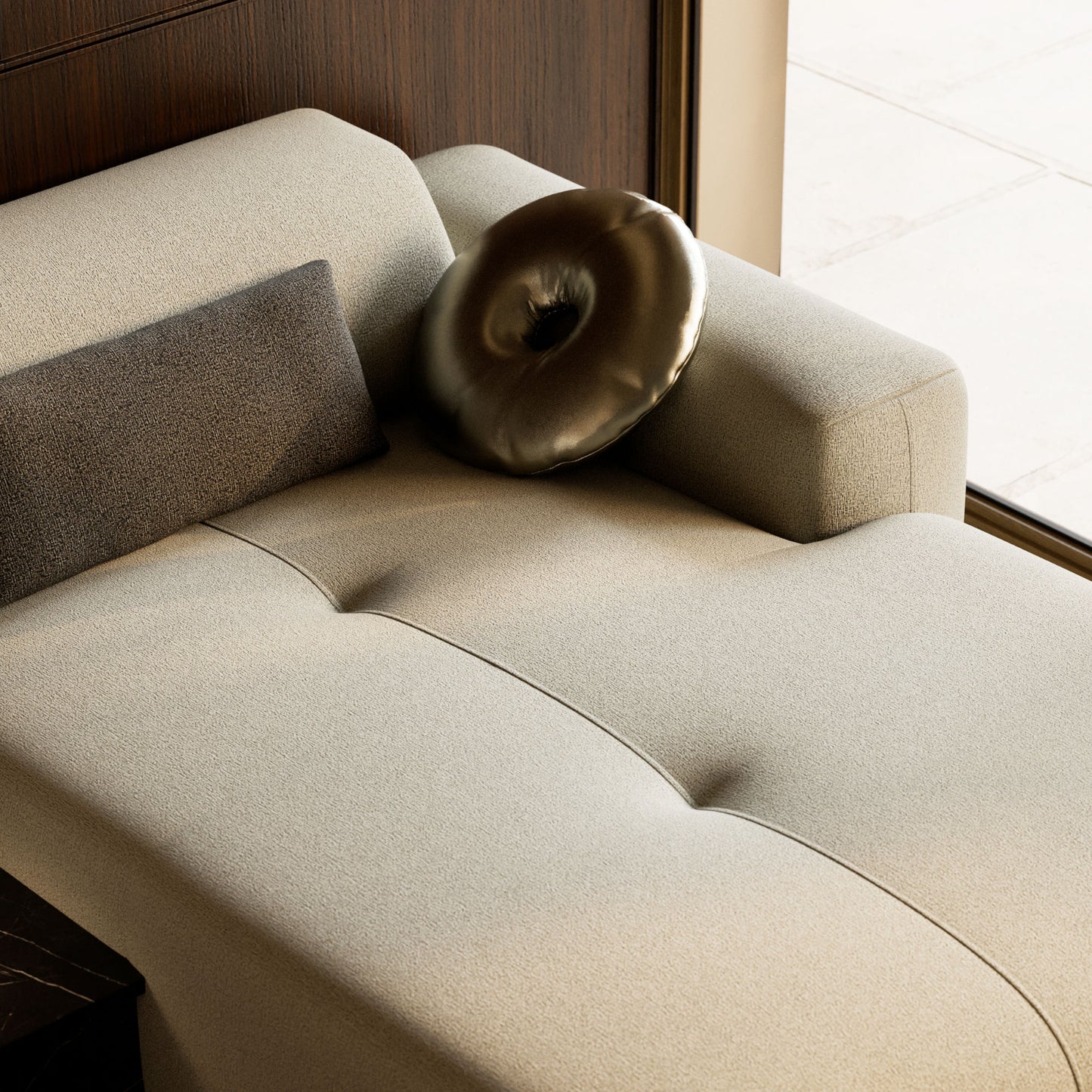 Canapé d'angle modulable Calm