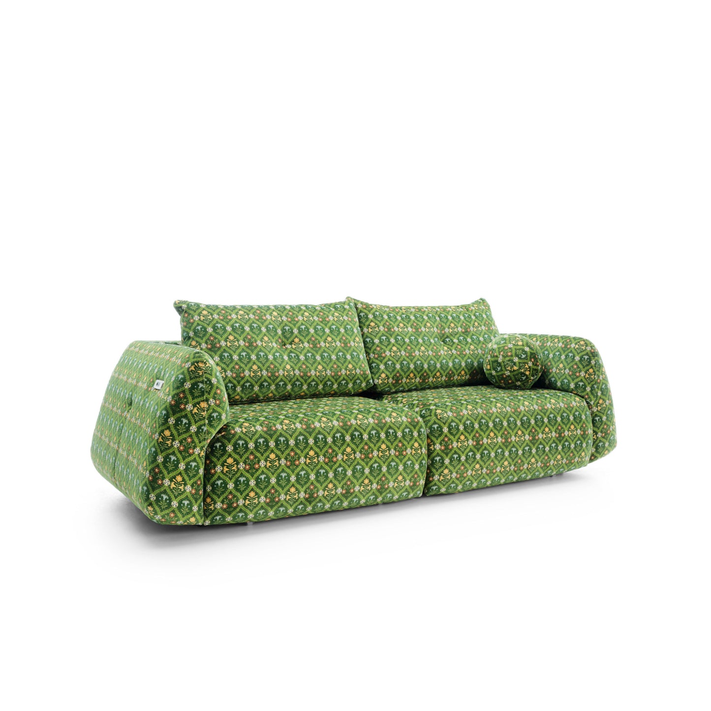 Sofa z elektrycznym wysuwem siedzisk Camira × Tyszka