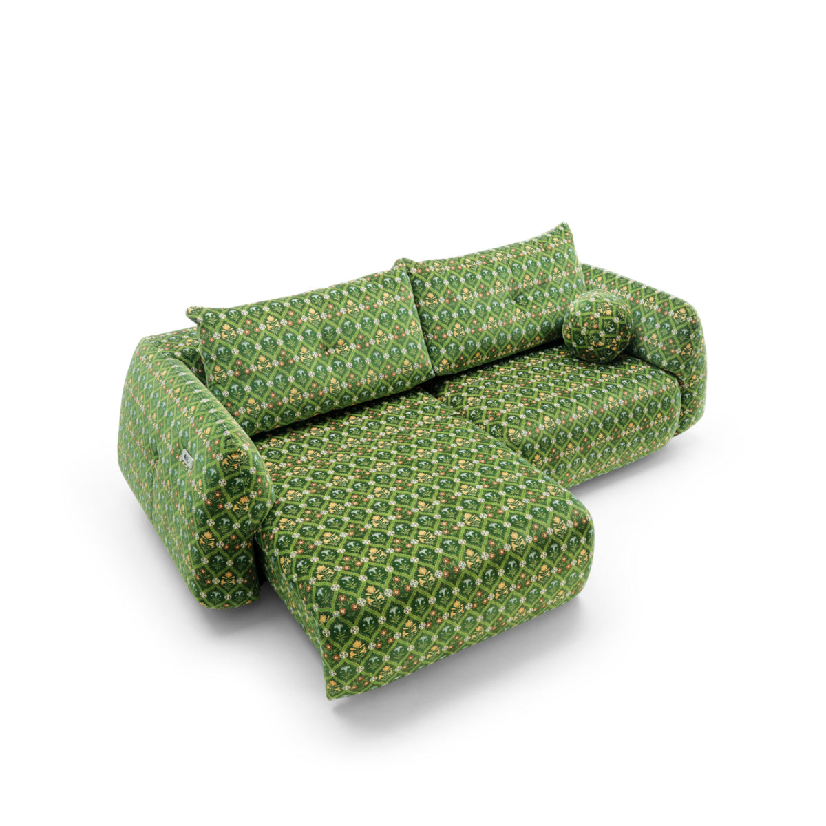 Canapé avec rallonge d'assise électrique Camira × Tyszka
