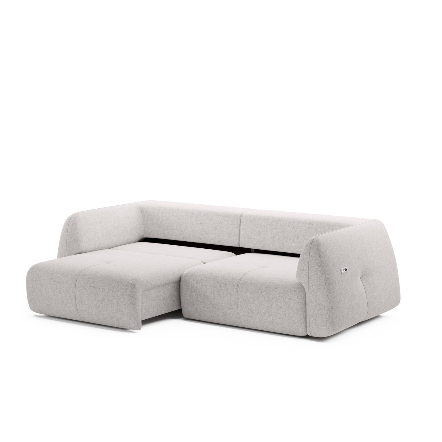 Sofa z elektrycznym wysuwem siedzisk Camira