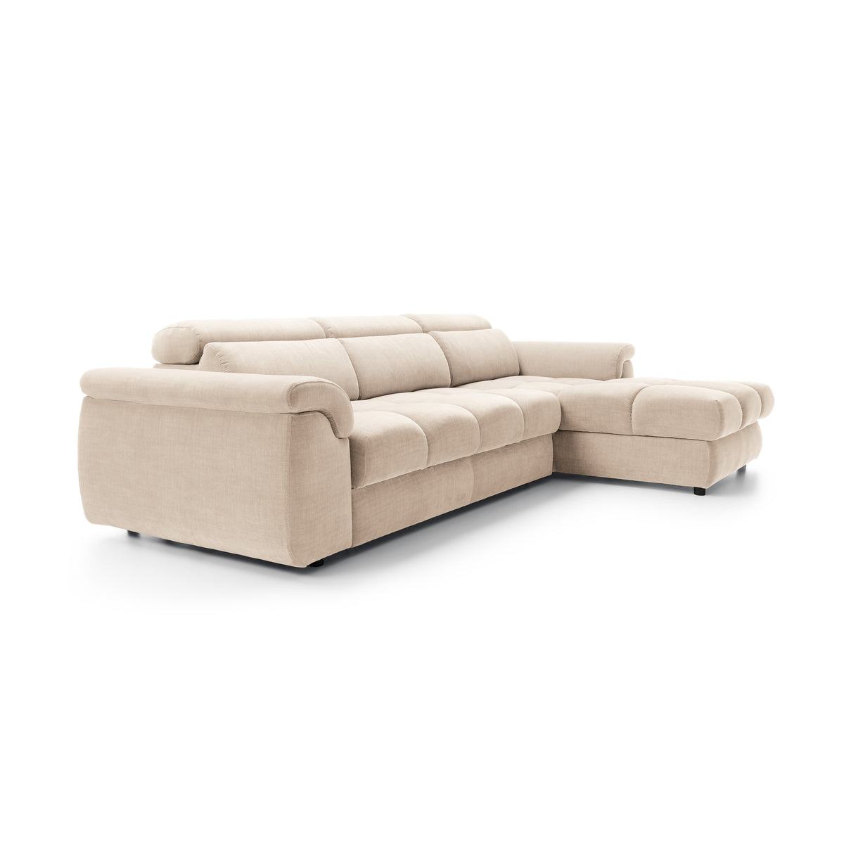 Campo modular corner sofa with sleeping function