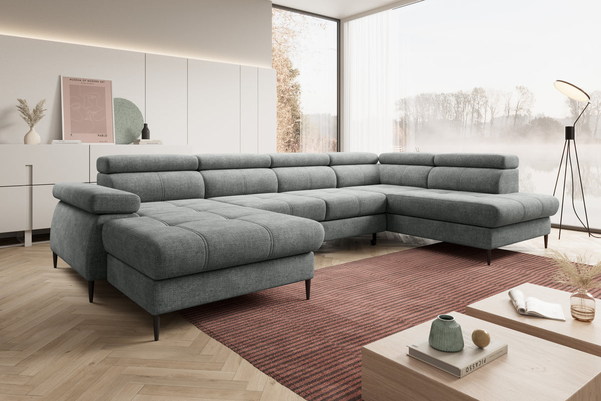 Corner sofa with sleeping function Cordoba III