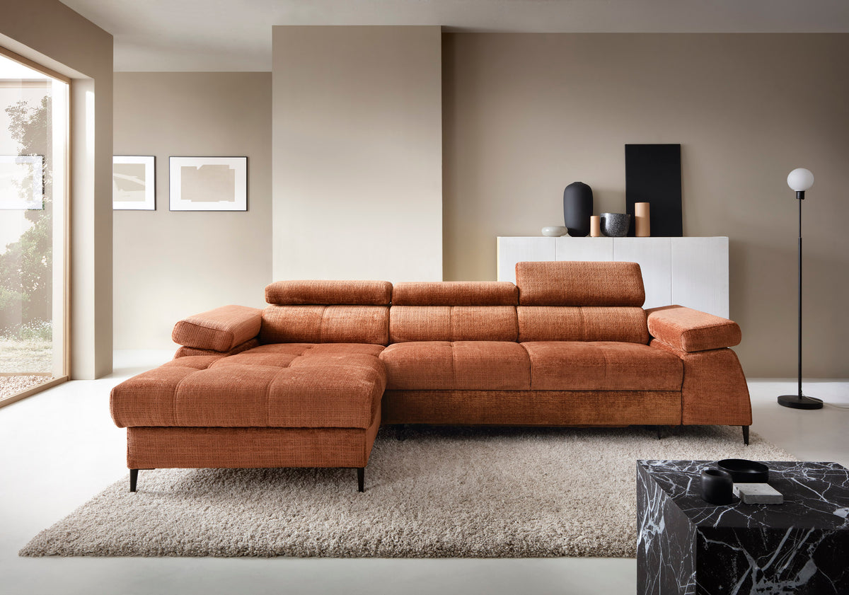 Corner sofa with sleeping function Cordoba I