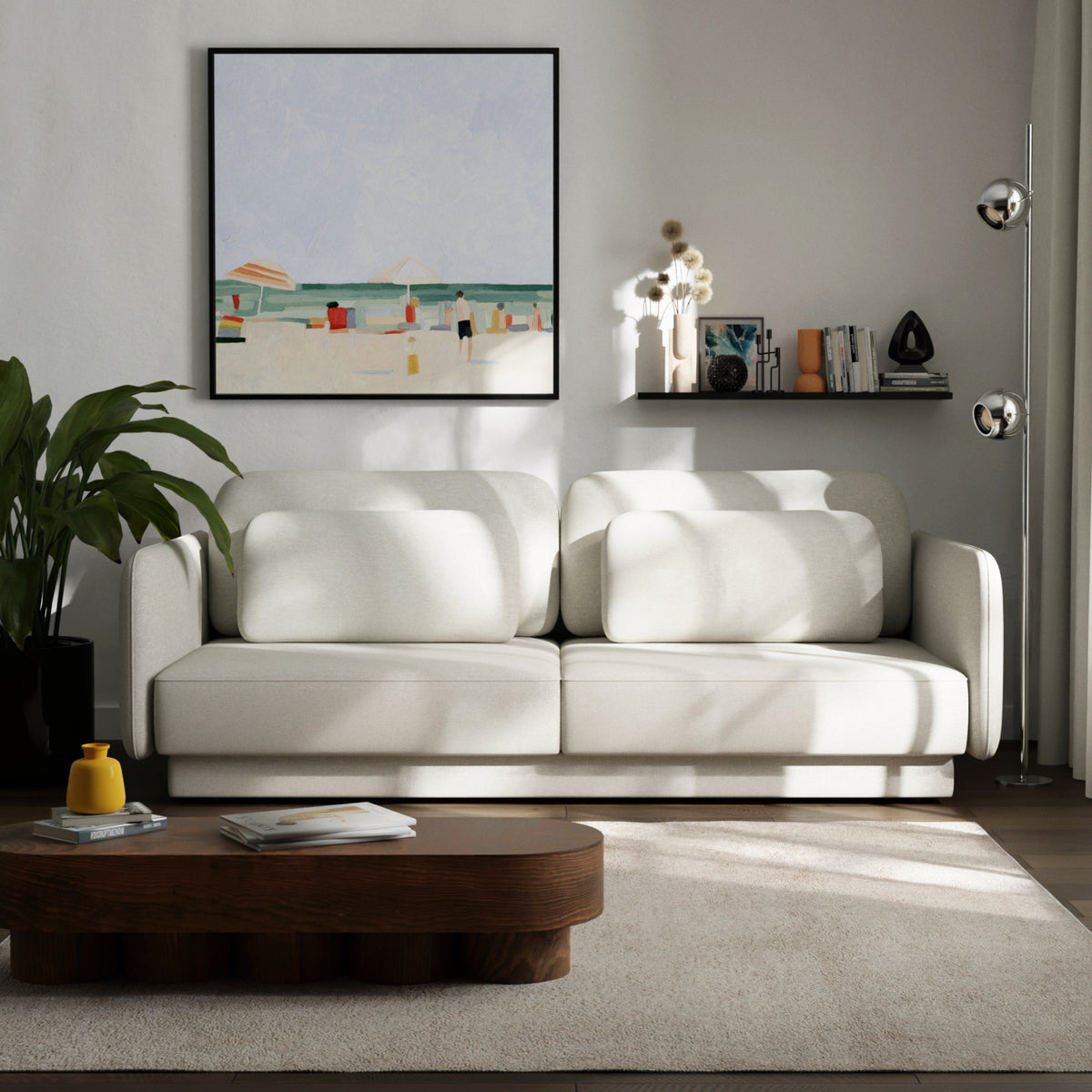 Ebony sofa bed