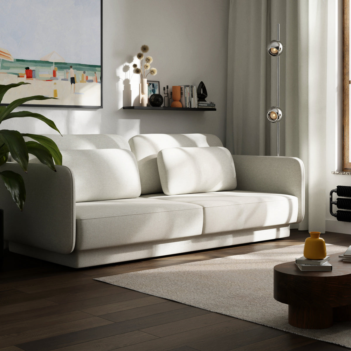 Ebony sofa bed