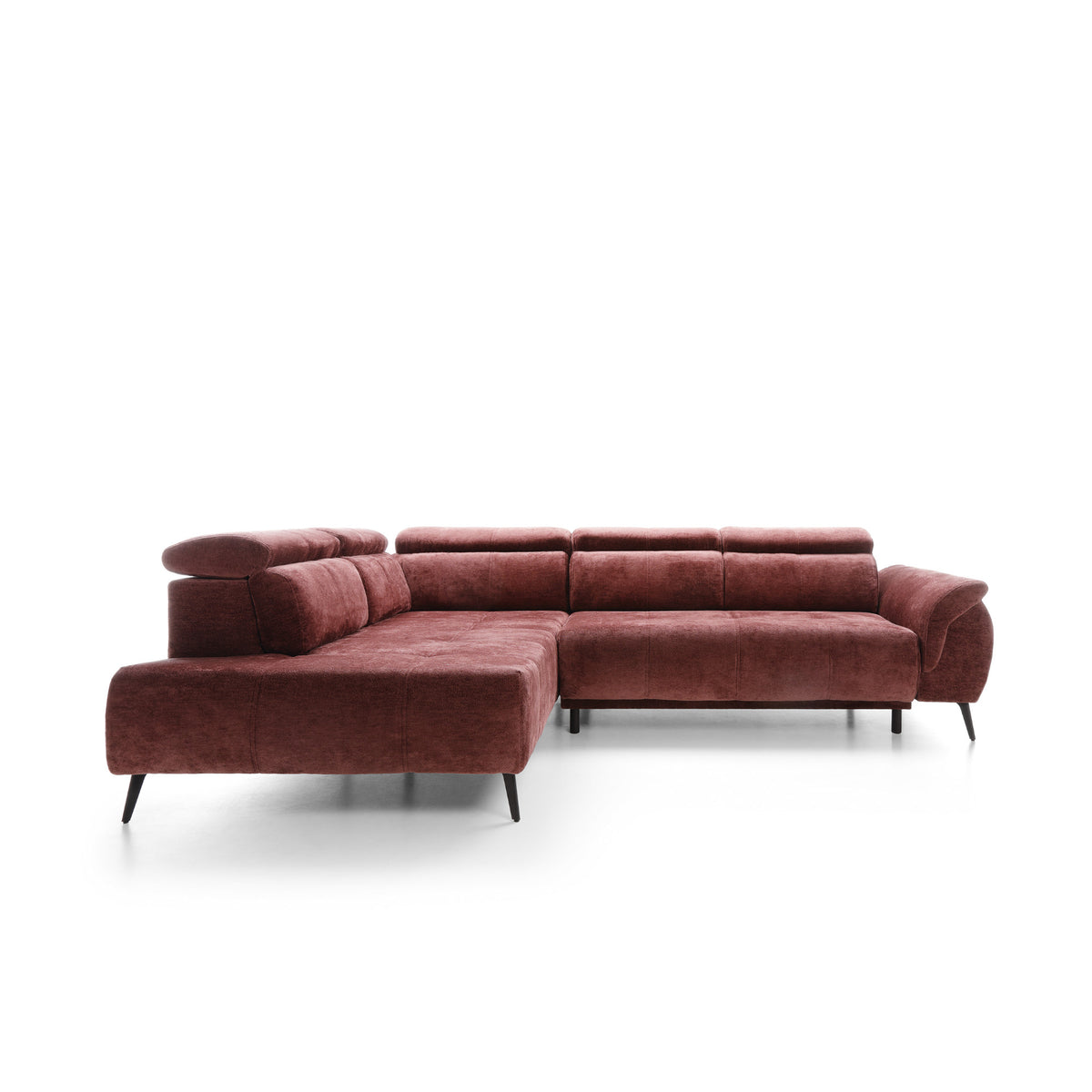 Corner sofa with electric seat extension Genova II