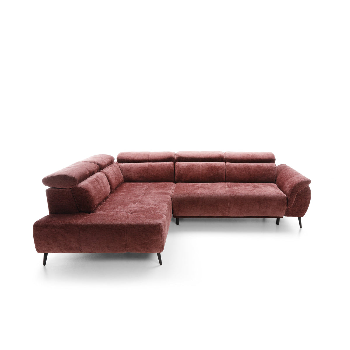 Corner sofa with electric seat extension Genova II