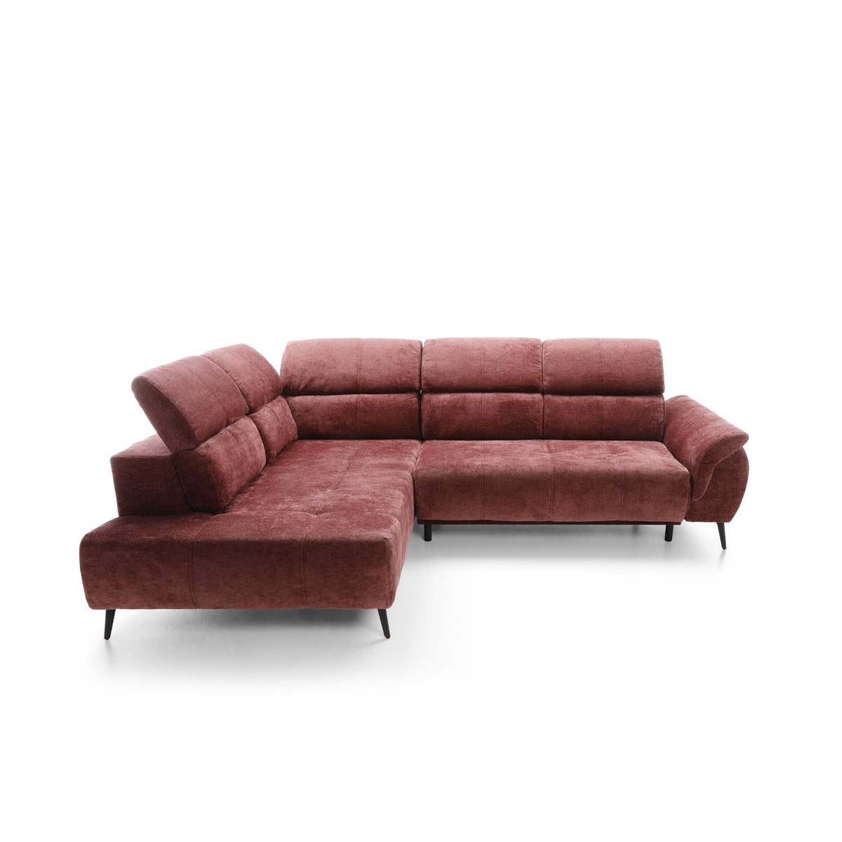 Corner sofa with electric seat extension Genova II