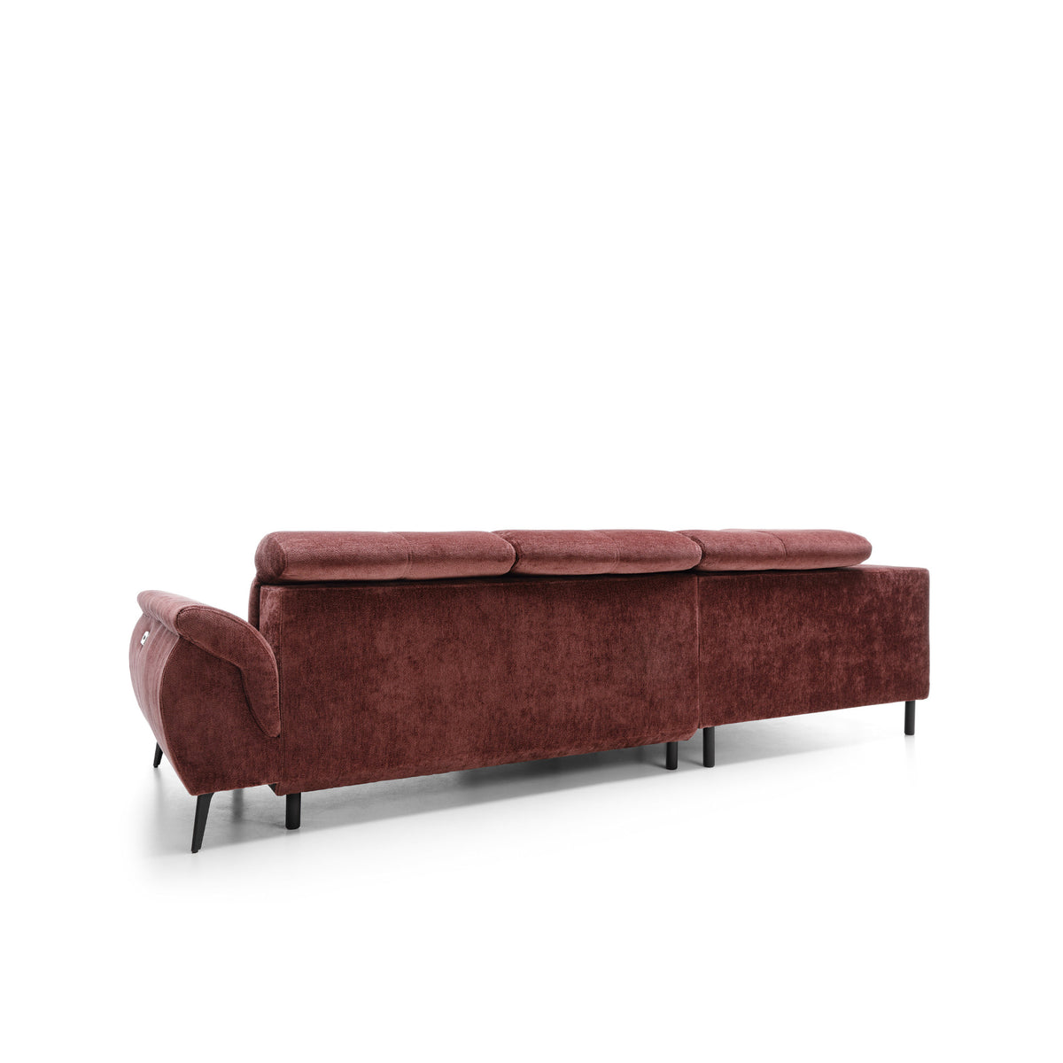 Corner sofa with electric seat extension Genova II