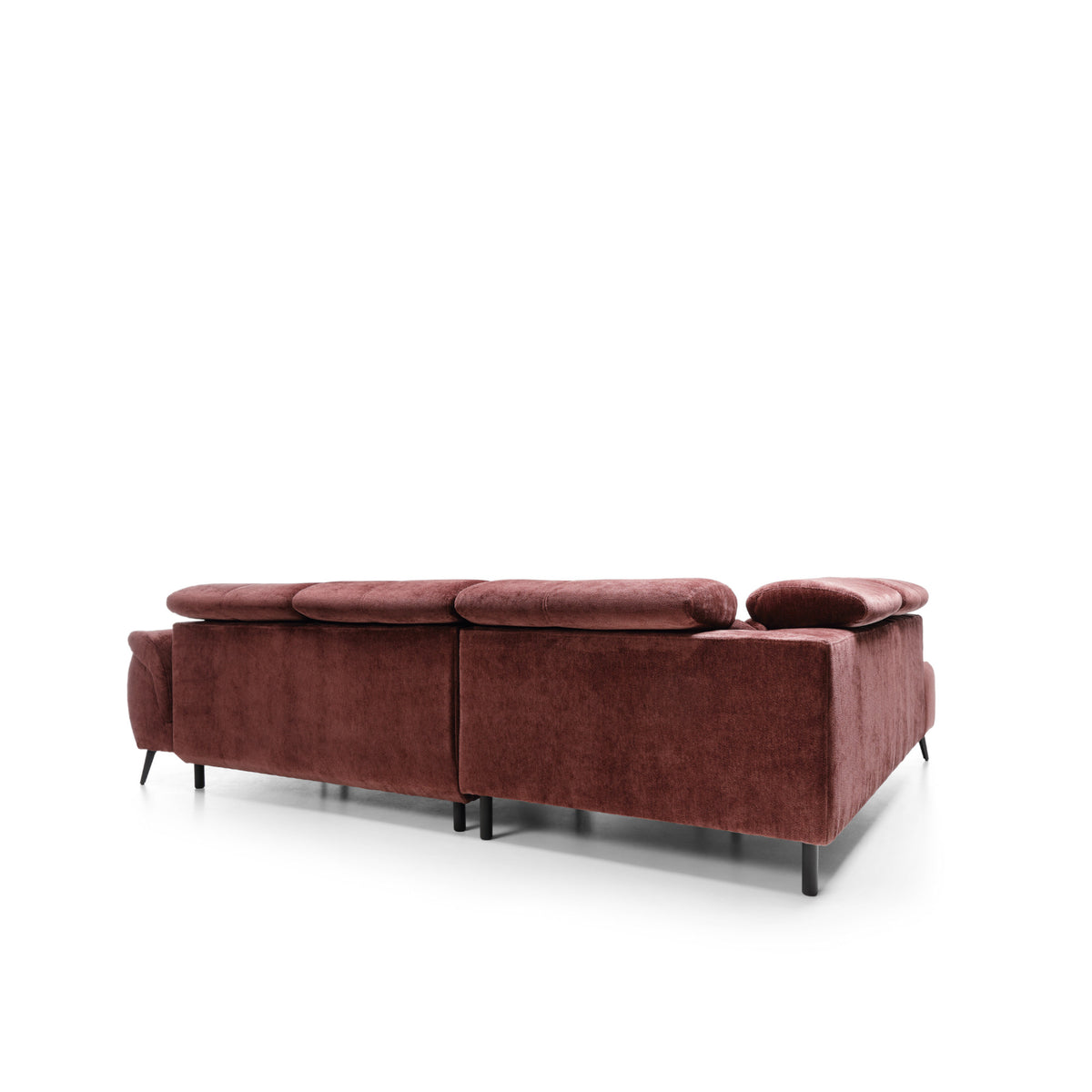 Corner sofa with electric seat extension Genova II