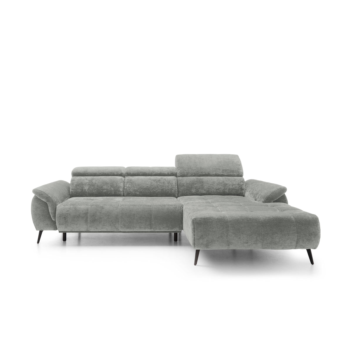 Corner sofa with electric seat extension Genova I