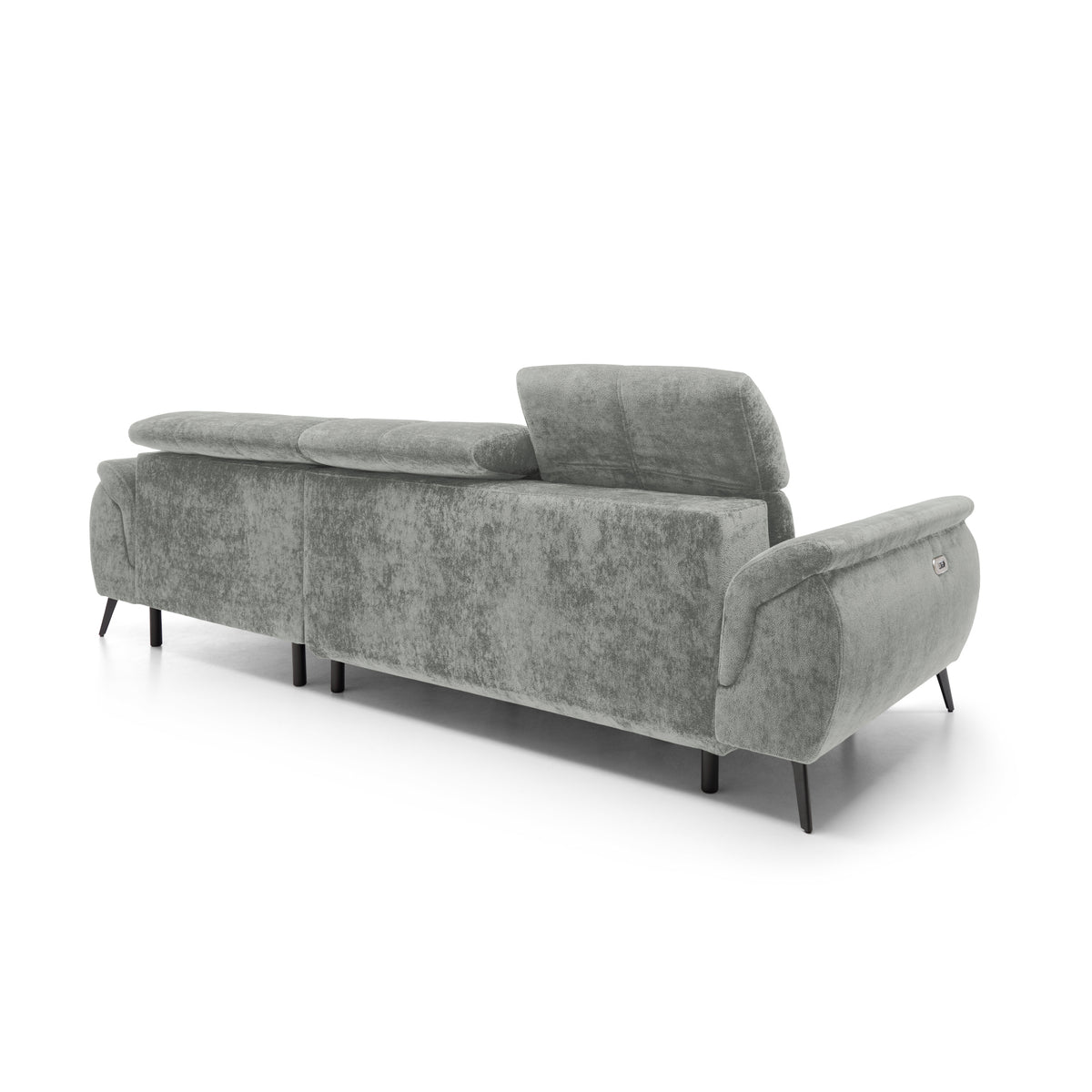 Corner sofa with electric seat extension Genova I