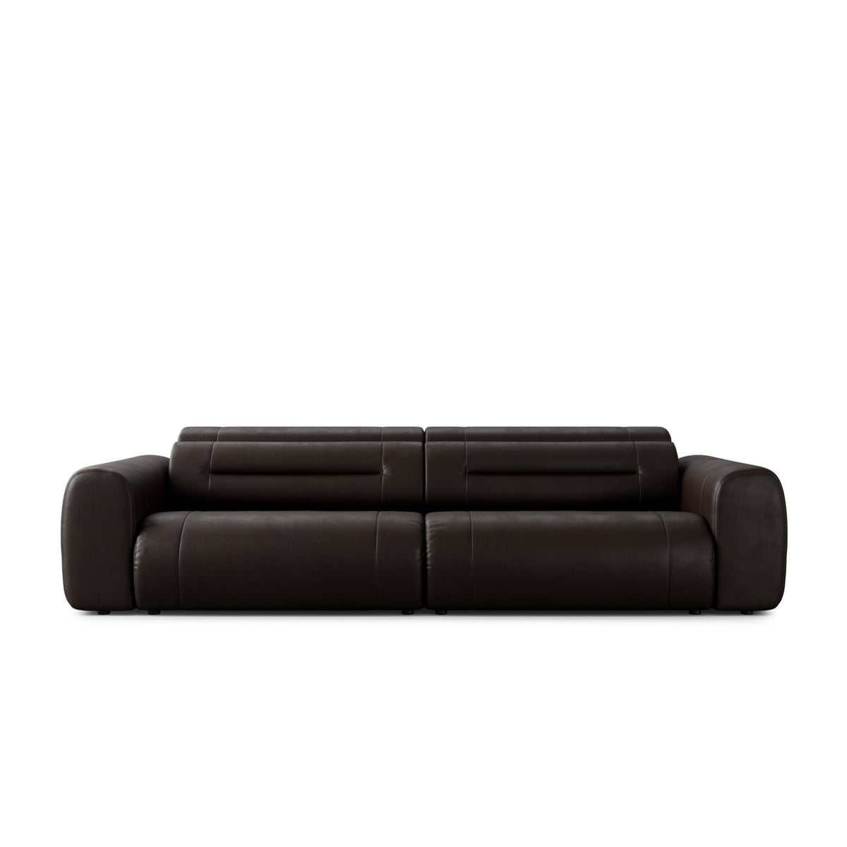 Sofa modułowa z elektrycznym wysuwem siedzisk Leone