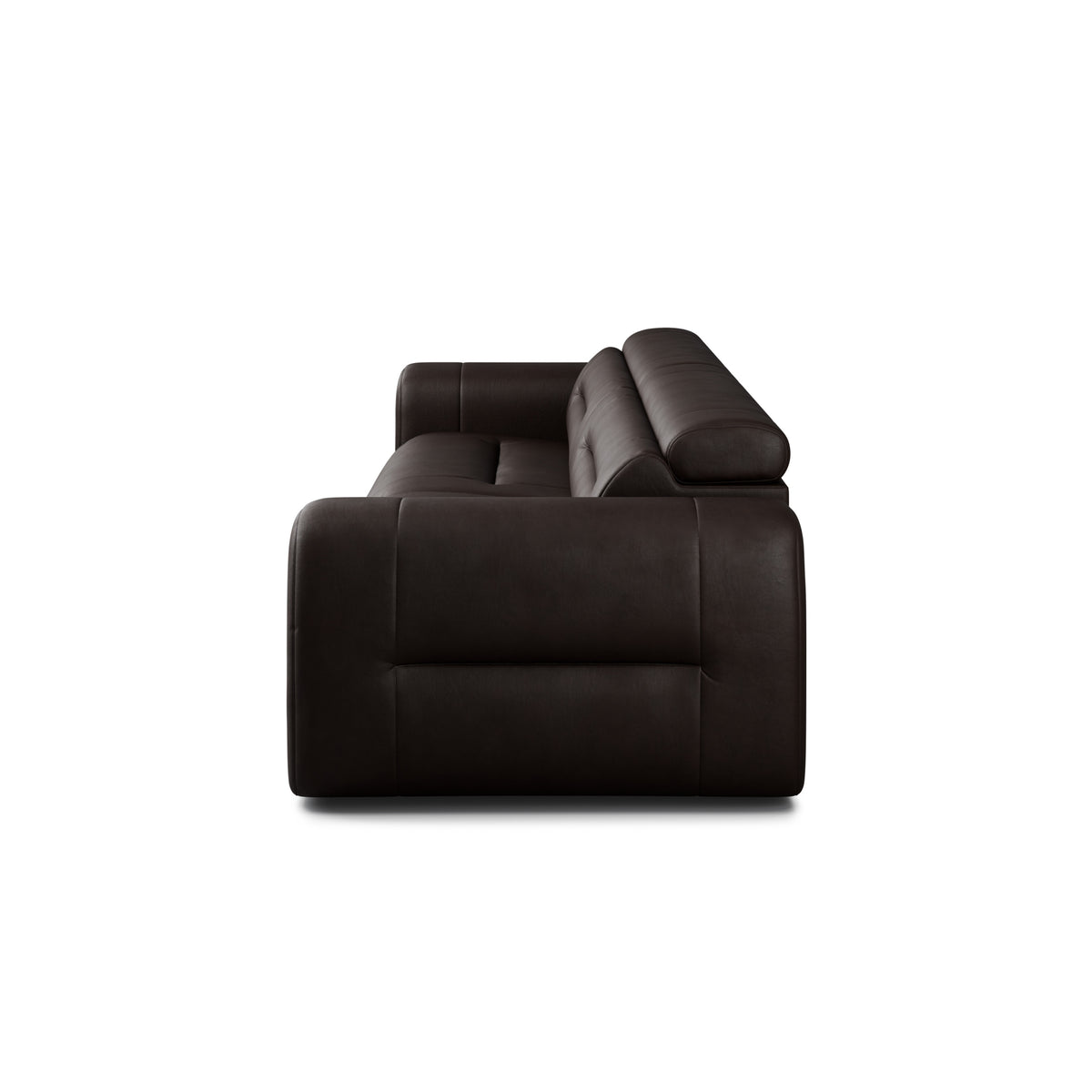 Sofa modułowa z elektrycznym wysuwem siedzisk Leone
