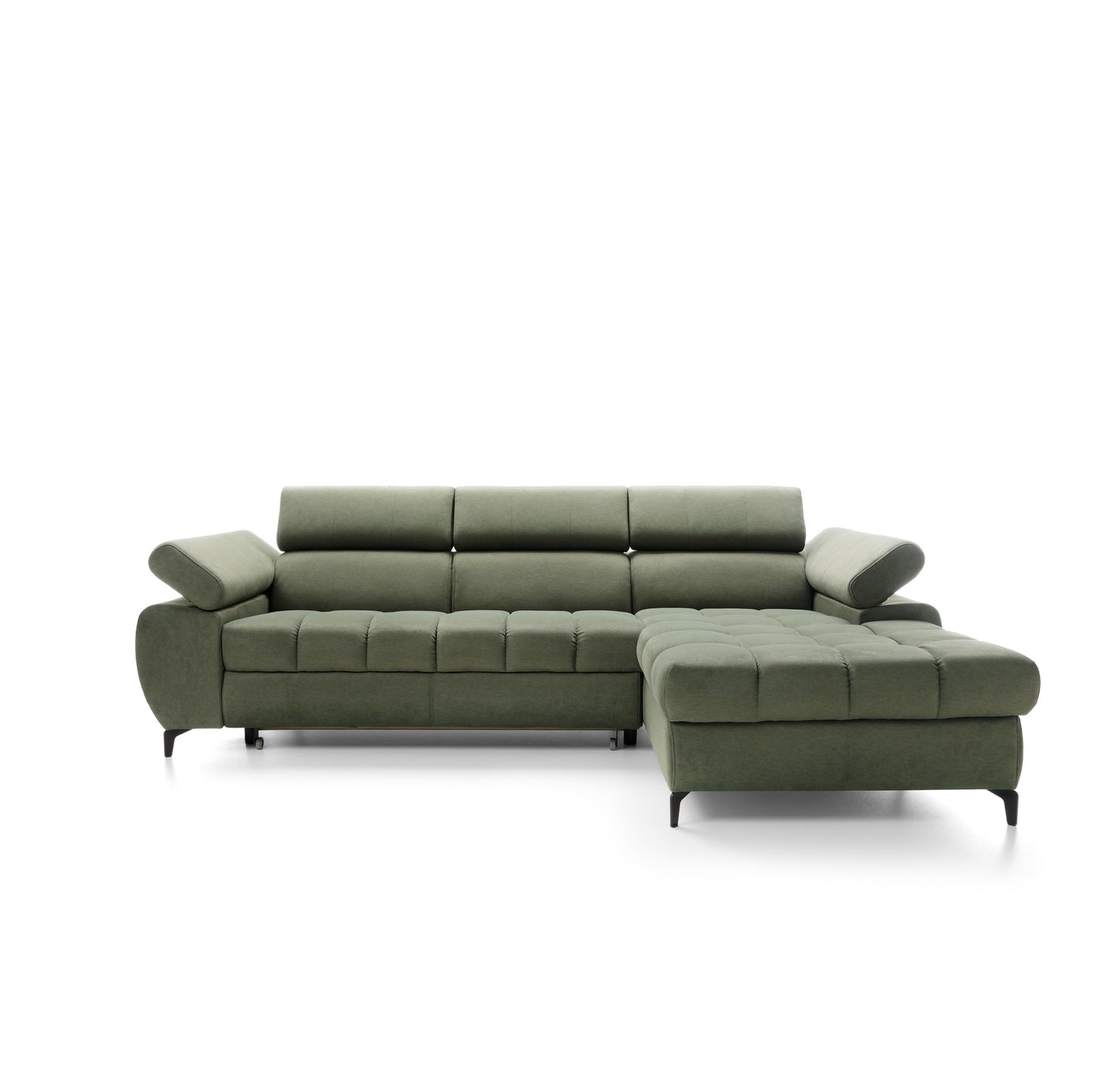 Canapé d'angle avec fonction couchage Lugano I
