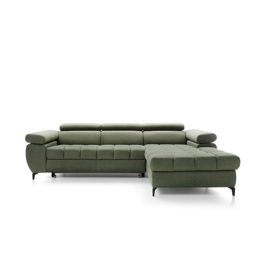 Corner sofa with sleeping function Lugano I