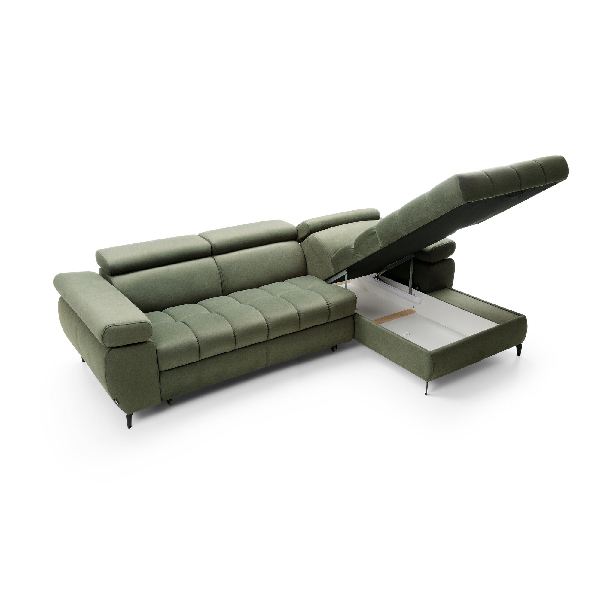 Canapé d'angle avec fonction couchage Lugano I