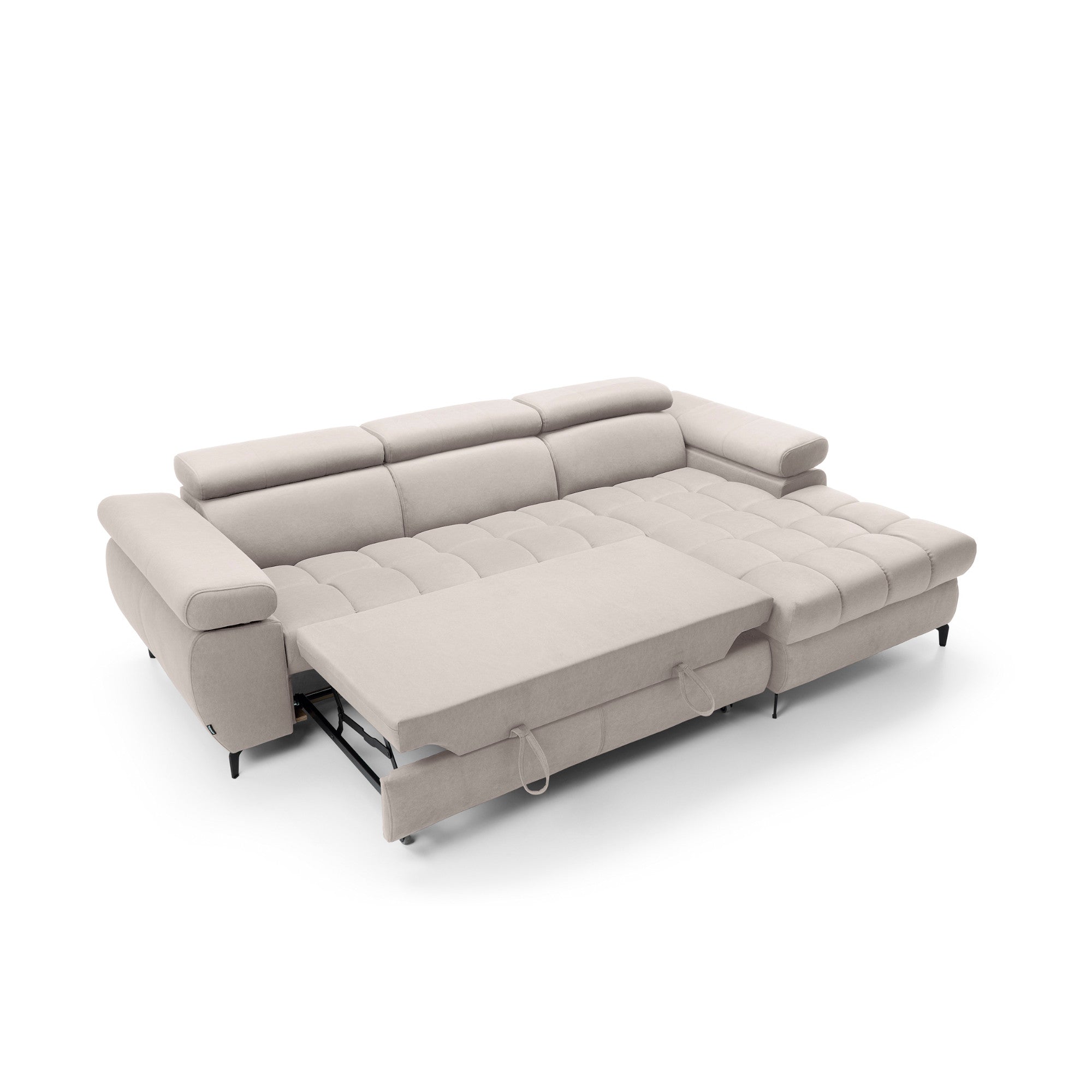 Canapé d'angle avec fonction couchage Lugano I