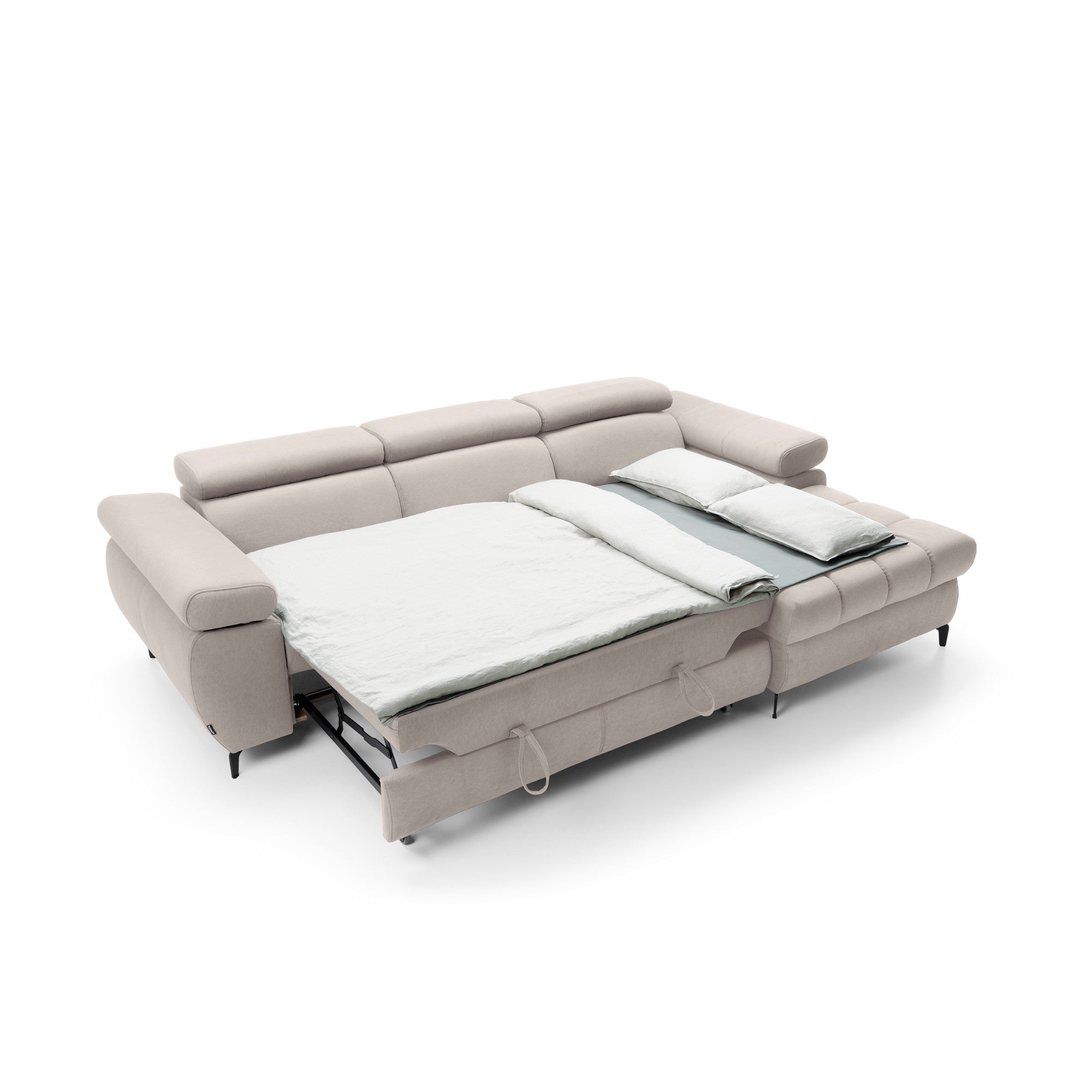 Canapé d'angle avec fonction couchage Lugano I