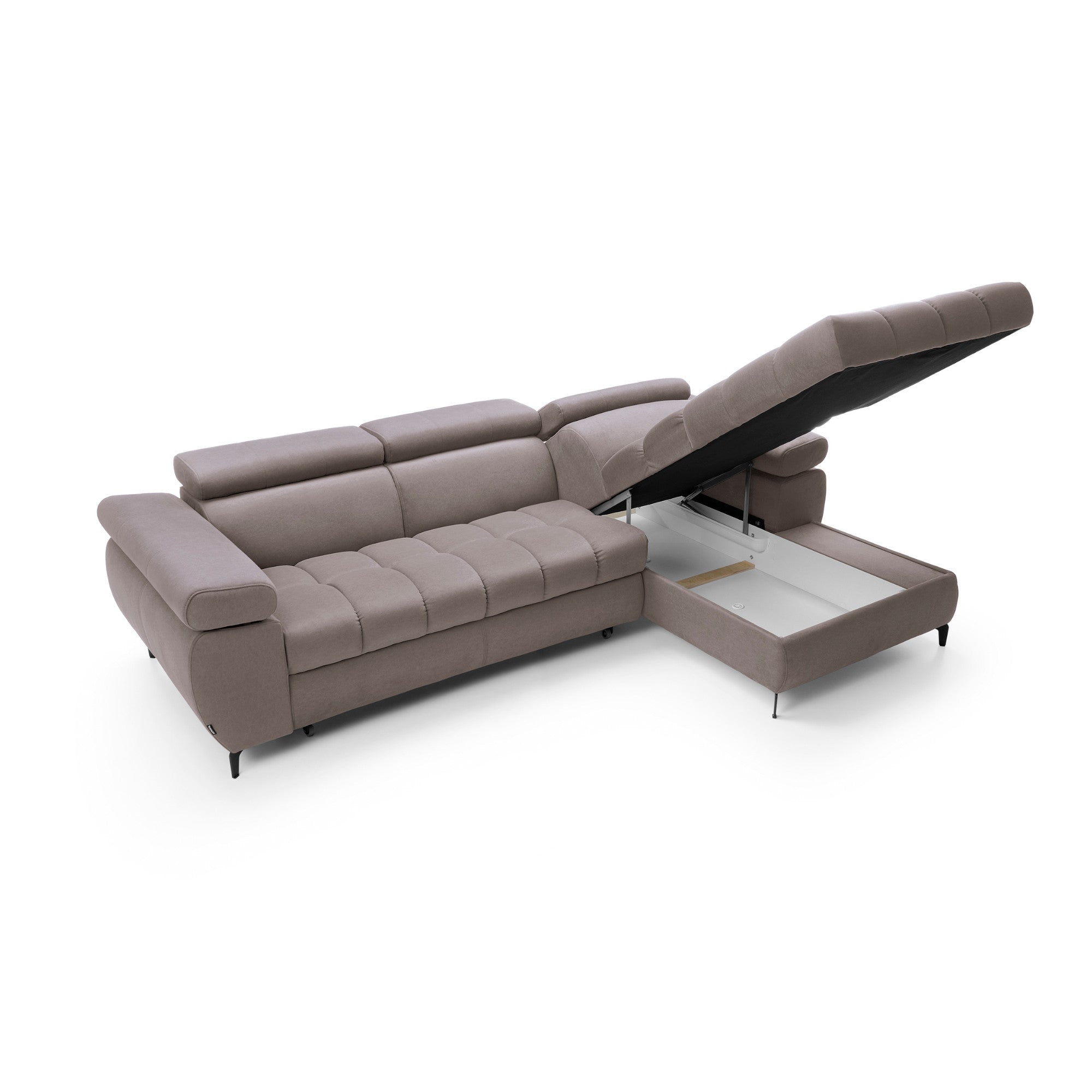 Corner sofa with sleeping function Lugano I