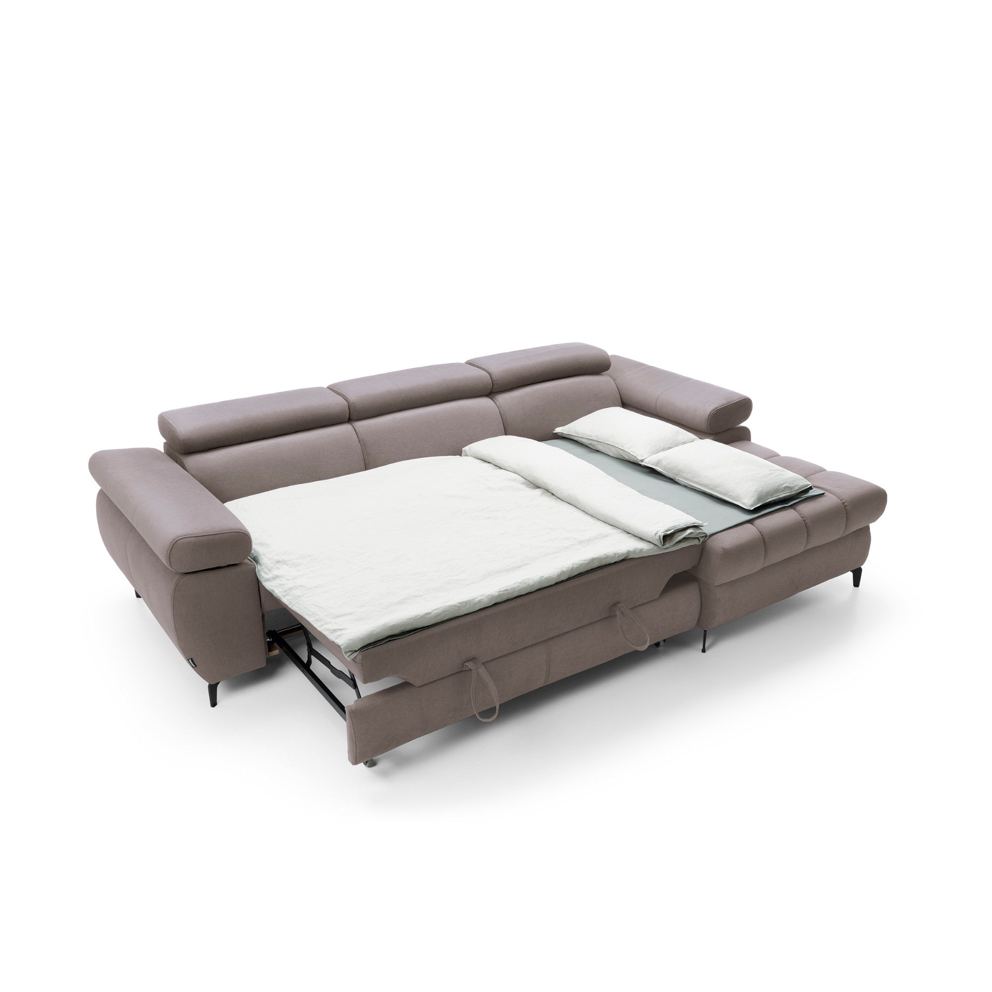 Corner sofa with sleeping function Lugano I