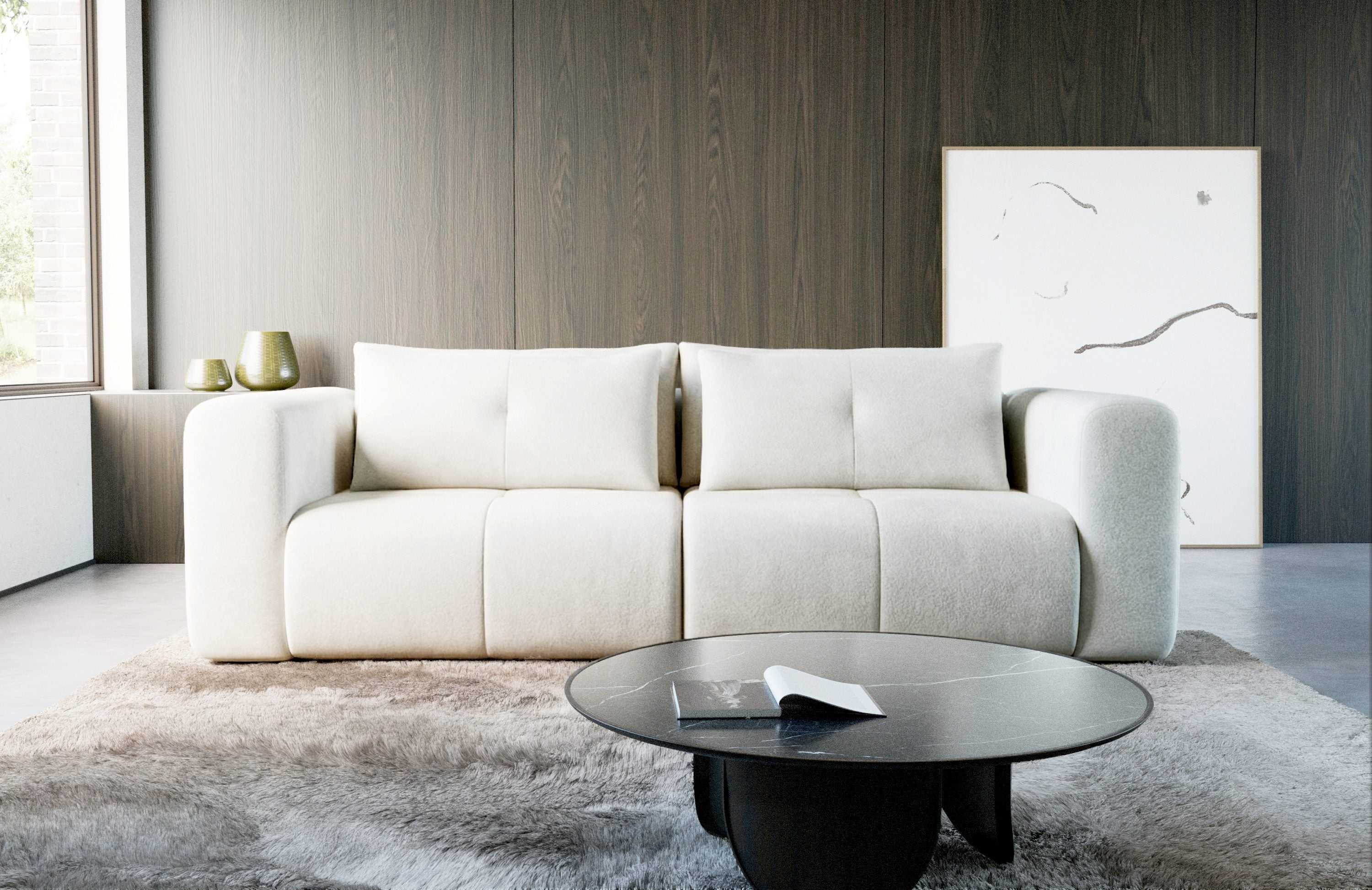 Sofa z funkcją spania Mossa