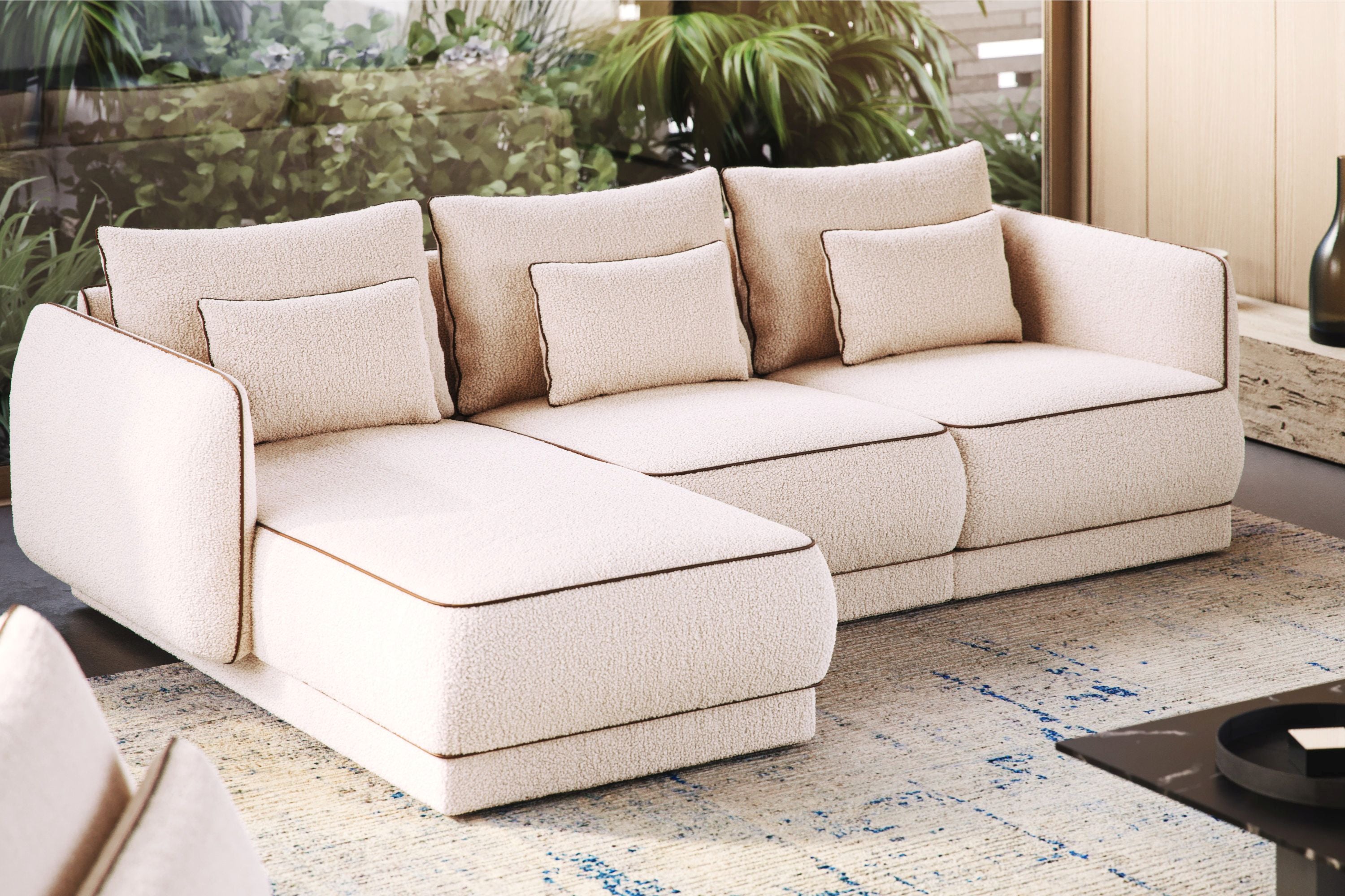 Narożnik modułowy Yves