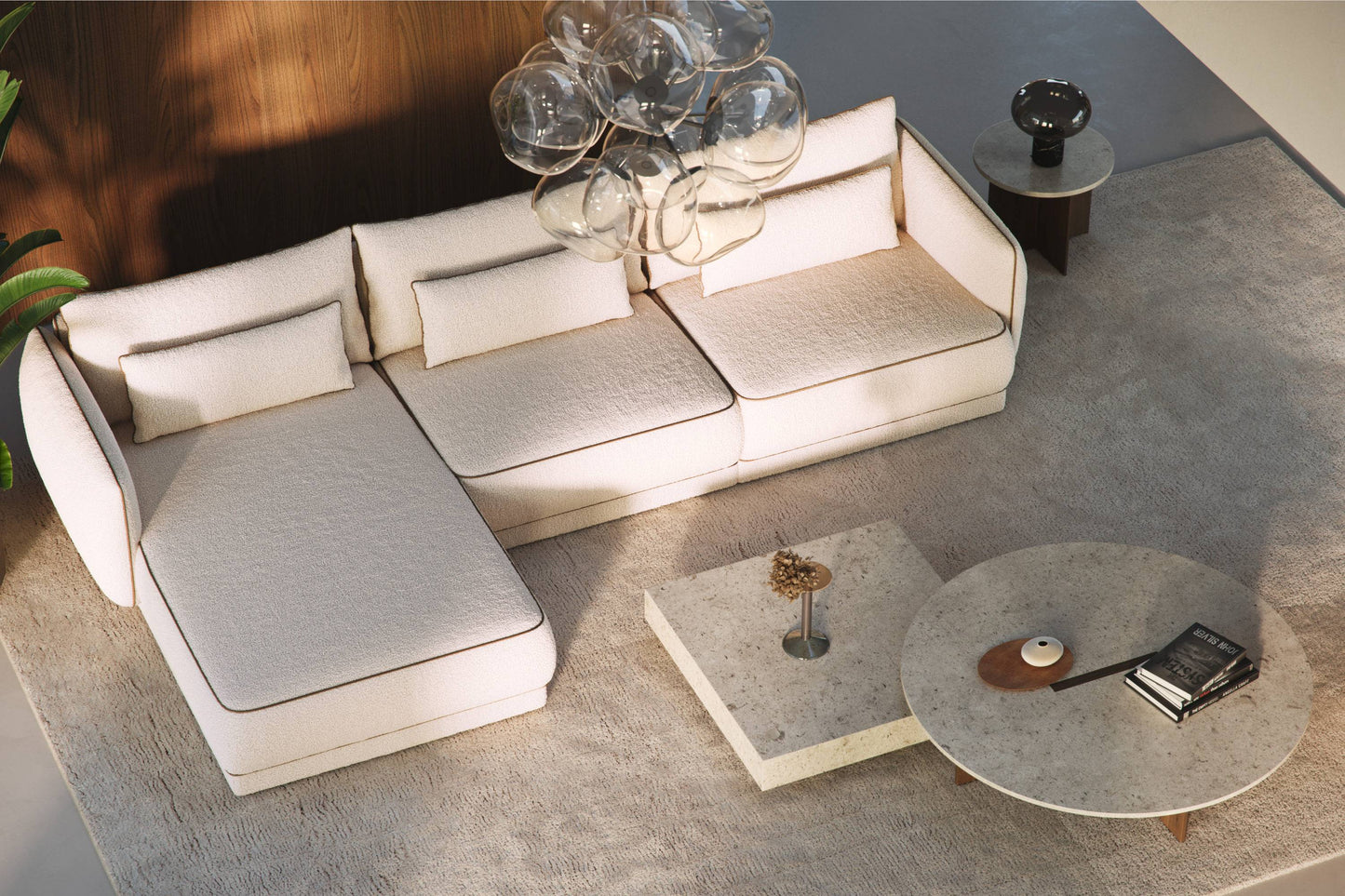 Yves modular corner sofa