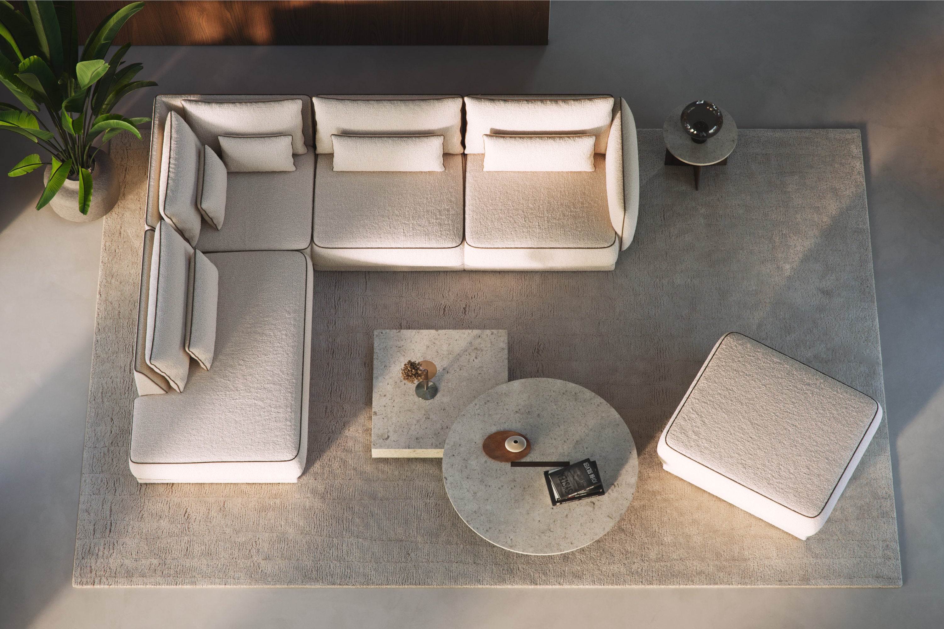 Yves modular corner sofa