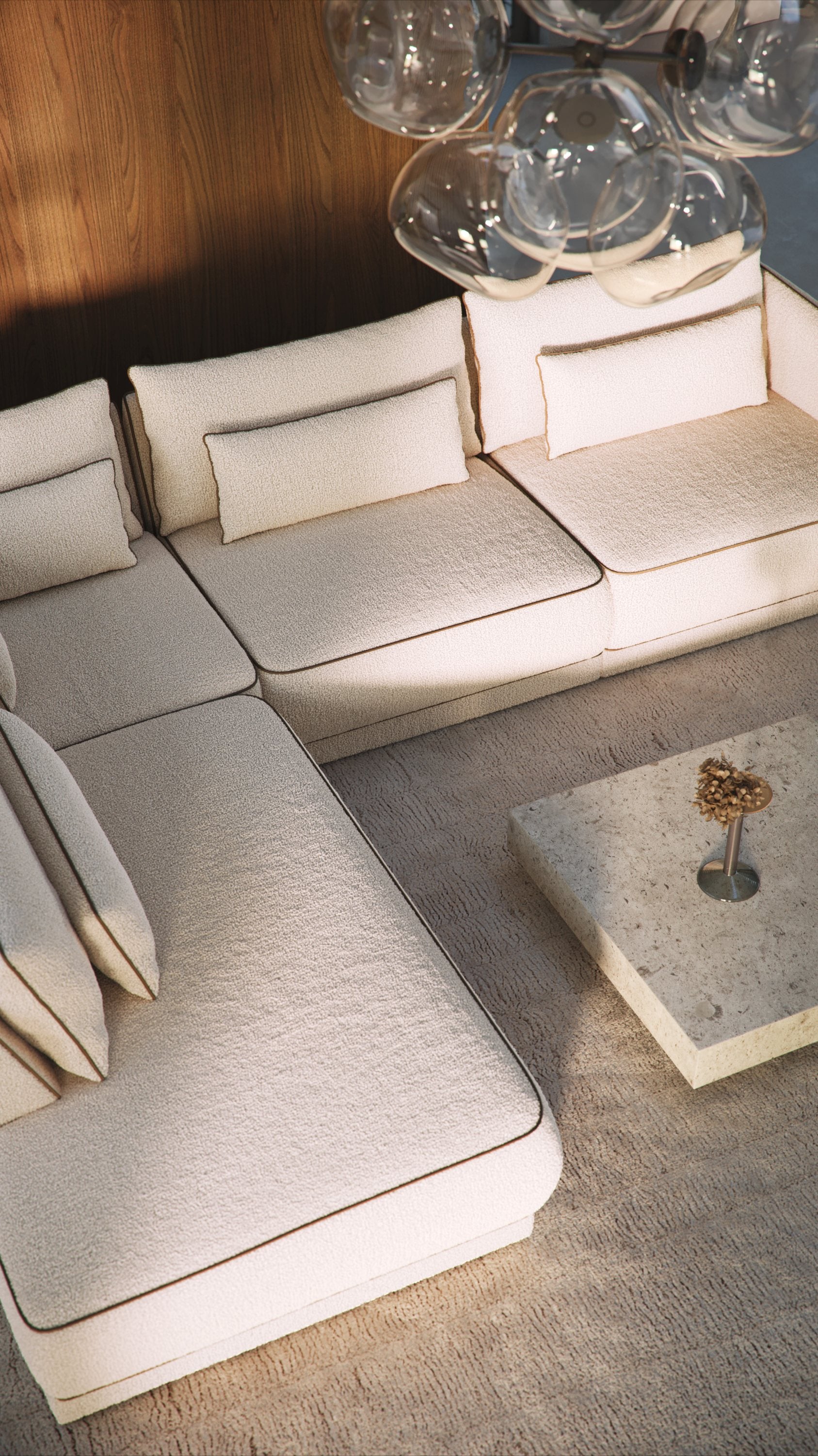 Yves modular corner sofa